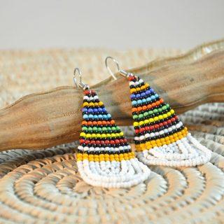 Boucles d'oreille africaines