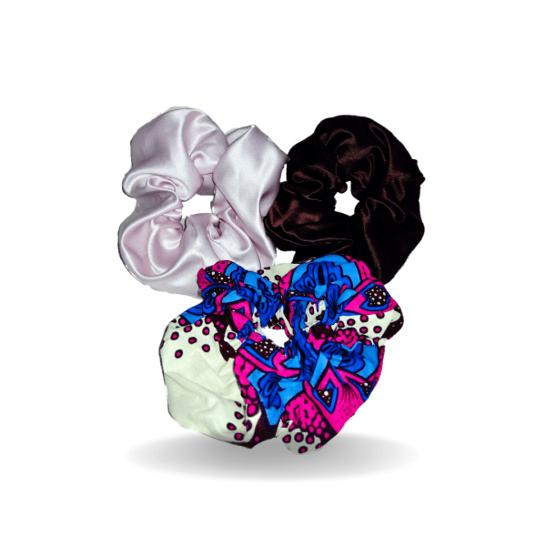Élastique de cheveux en tissu africain