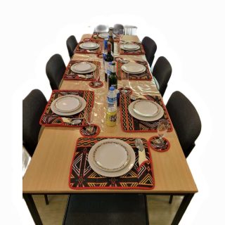 Déco africain set de table