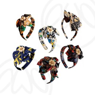 bandeau serre-tête en tissu africain