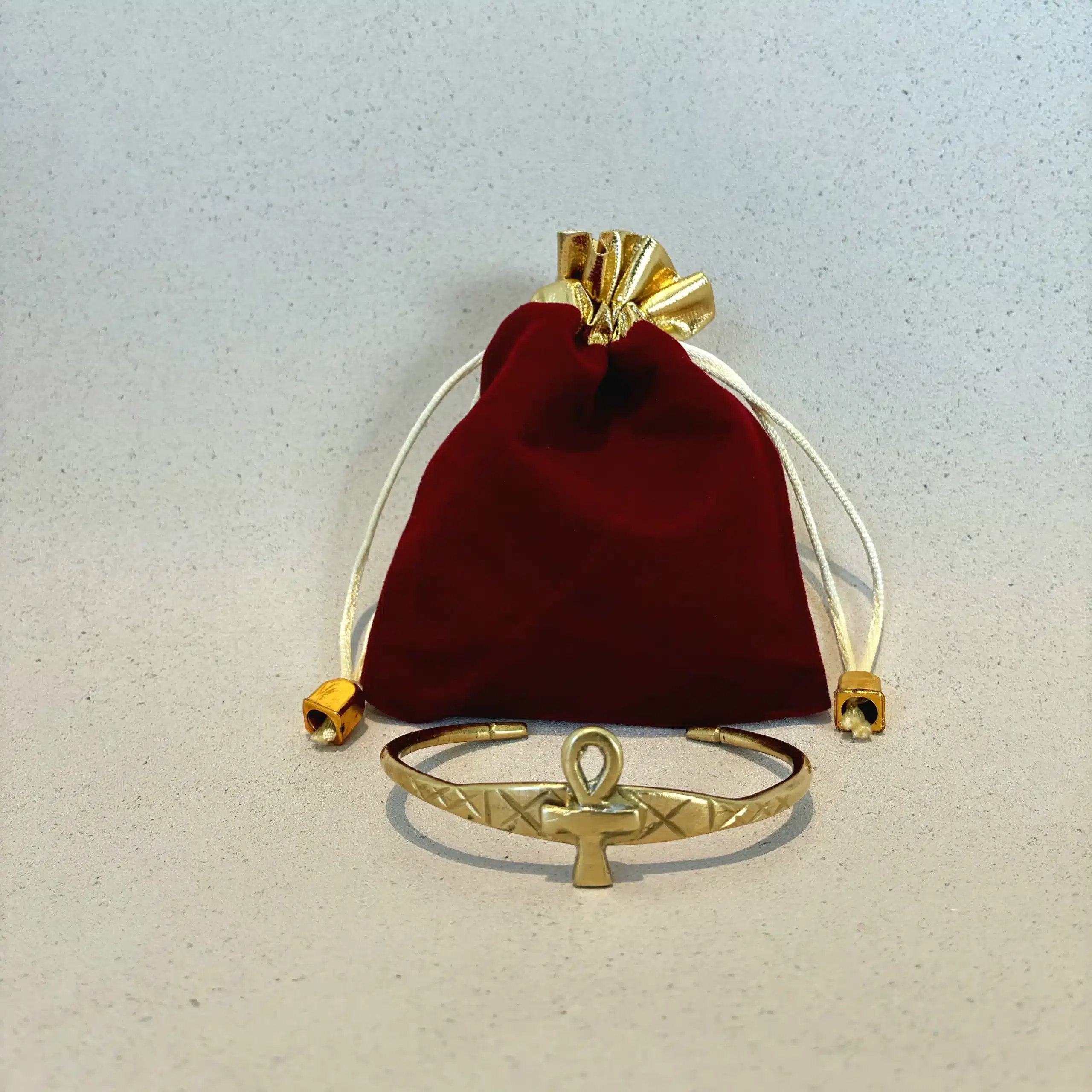 bracelet anhk bronze