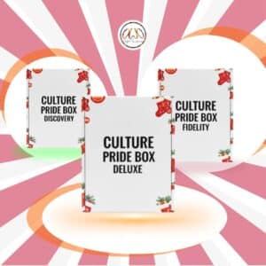 culture box coffret cadeau handmade africain