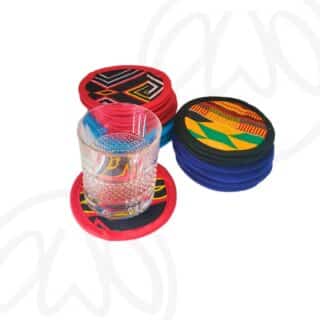 Dessous de verre en tissu