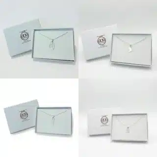 Collier en argent avec symbole africain