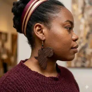 boucle earring ohrring africa